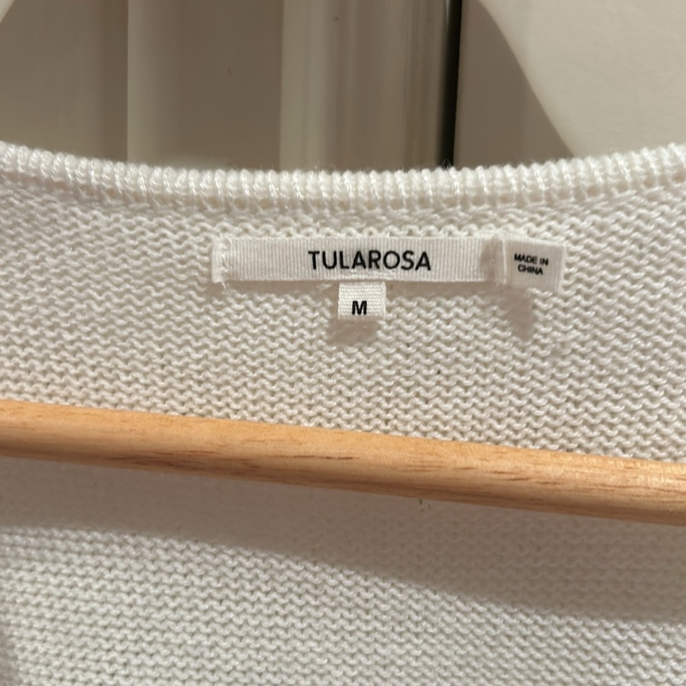 Tularosa White Ruffle Dress - Picture 8 of 14